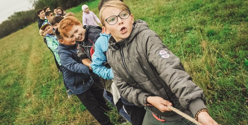 Photo Children playing