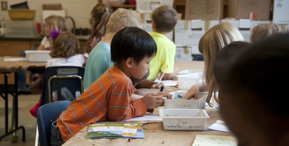 Photo children, school