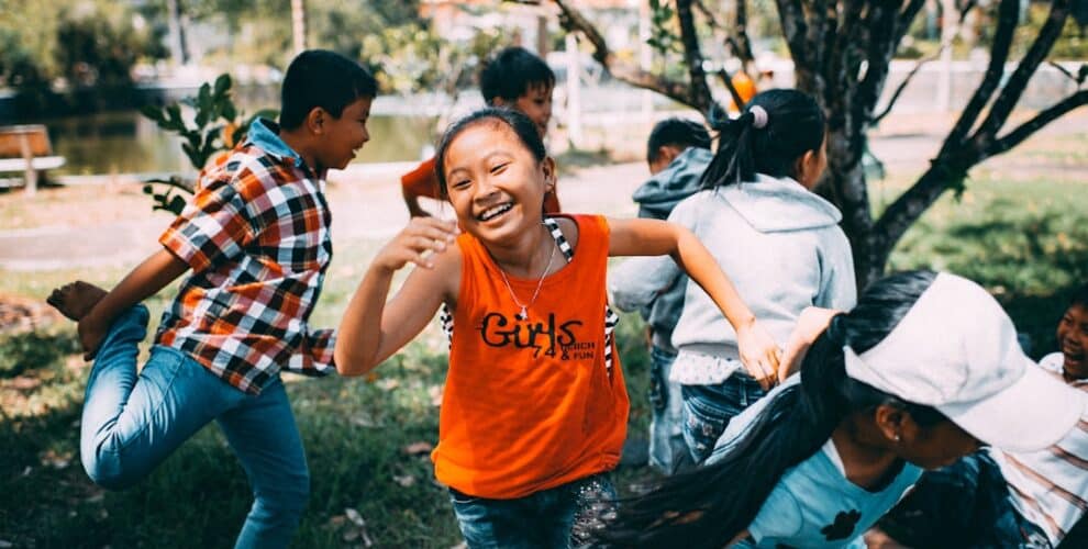 Photo Children playing